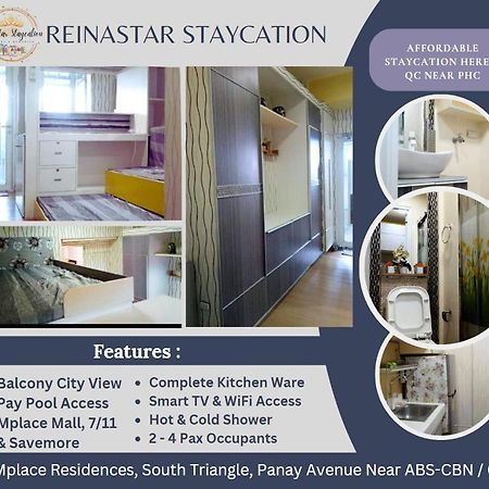 Reinastar Staycation @ Mplace Residences Manila Exterior photo